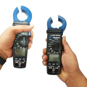 Metravi DT-325 Digital AC DC Clamp Meter - easy operation with both hands