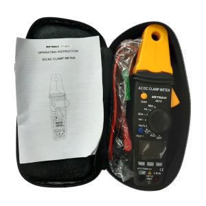 Metravi DT-4672 ACDC Leakage Current Clamp Meter Product Kit with Carry Case