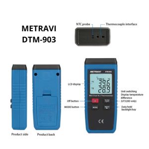 Metravi DTM-903 Digital Thermometer