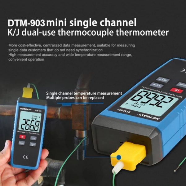 Metravi DTM-903 Digital Thermometer