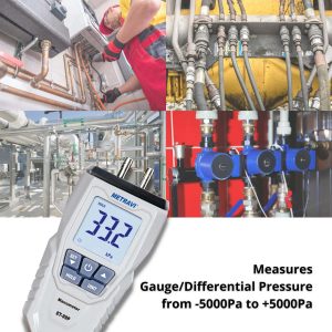 Metravi ET-99P Differential Pressure Manometer Applications