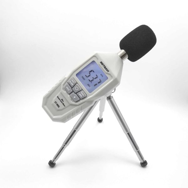 Metravi ET-99SL Sound Level Meter is tripod mountable