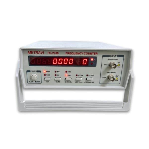 Metravi FC-2700 Frequency Counter with stand