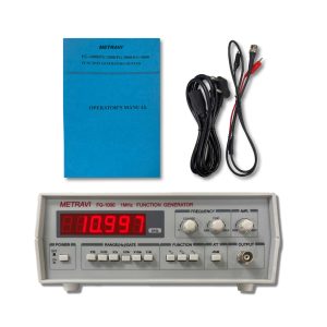Metravi FG-1000 Function Generator 2024 model product kit with Accessories