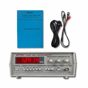 Metravi FG-2000 Function Generator 2024 Model Product Kit with Accessories