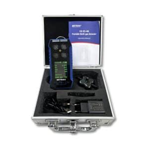 Metravi GD-09-4M 2025 Model 4-in-1 Multi Gas Detector product kit with accessories