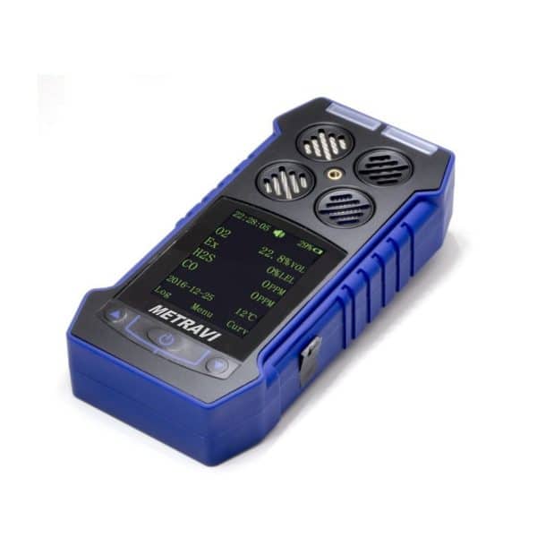 Metravi GD-09-4M 2025 Model 4-in-1 Multi Gas Detector side view