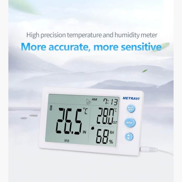 Metravi HT-12 HT-13 Temperature and Humidity Meters