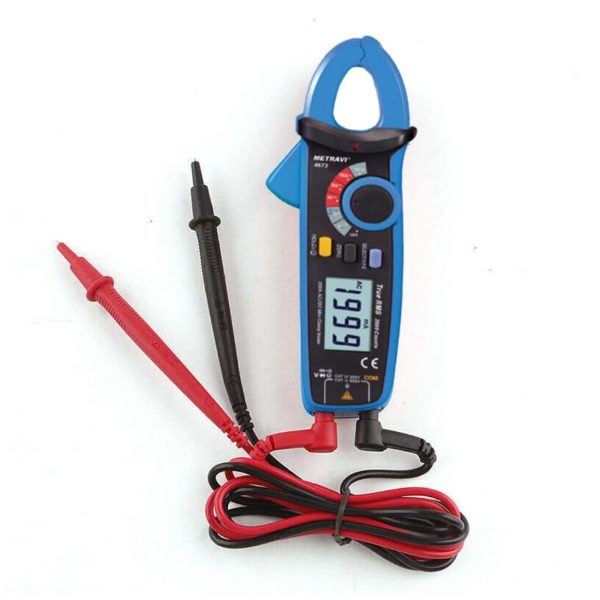 Metravi M-4673 TRMS ACDC Leakage Current Clamp Meter