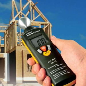 Metravi MM-10 Digital Pinless Moisture Meter is ideal for wood, gypsum, cement and other construction materials