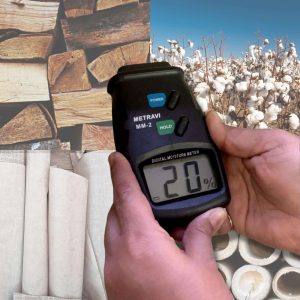 Metravi MM-2 Pin-type Moisture Meter for paper, bamboo, wood and other foodstuff