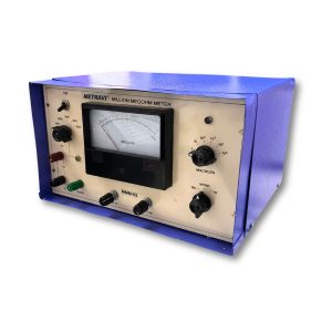 Metravi MMM-1 Analogue Million MegOhms Meter Side View