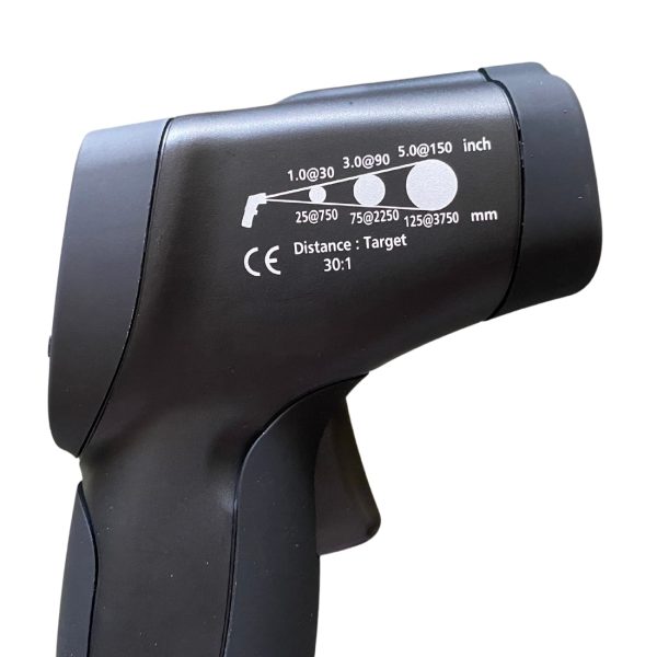Metravi MT-14 Non-contact cum Contact Infrared Thermometer distance to sight ratio 30:1