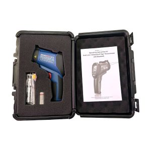 Metravi MT-19 Non-contact Dual Laser Infrared Thermometer product kit