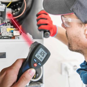 Metravi MT-2 INDUSTRIAL PYROMETER INFRARED THERMOMETER MEASURES UPTO 550 DEGREE CENTIGRADE