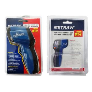 Metravi MT-2 Non-contact Infrared Thermometer product packaging
