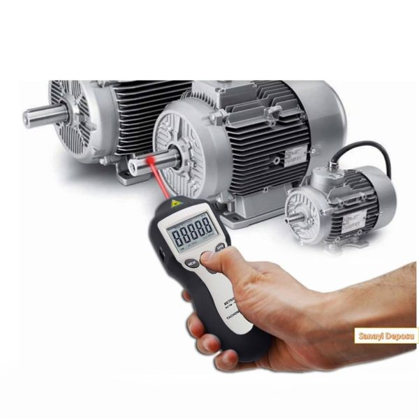 Using the Metravi NCTM-1000 Non-contact Tachometer