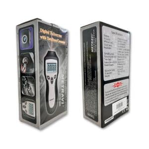 Metravi NCTM-1000 Non-contact Tachometer Product Brand Box