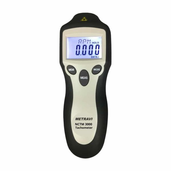 Metravi NCTM-3000 Contact cum Non-contact combined Digital Tachometer