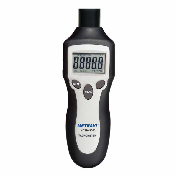 Metravi NCTM-3000 Contact cum Non-contact combined Digital Tachometer