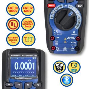 Metravi New PRO 589 Digital TRMS Multimeter Features and Specifications