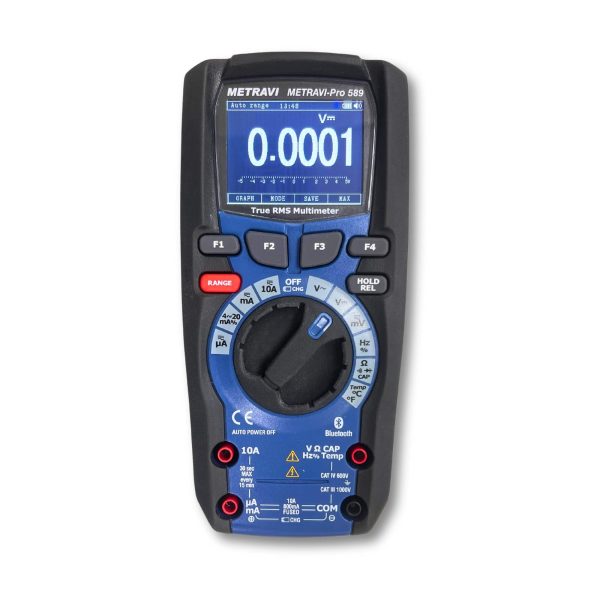 Metravi New PRO 589 Digital TRMS Multimeter with Bluetooth