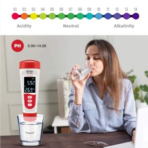 Metravi PH-700 PH Meter -2 displays ph value and temperature simultaneously