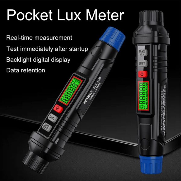 Metravi PLX-1400 Pocket Lux Meter features