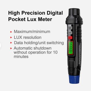 Metravi PLX-1400 Pocket Lux Meter is a high accuracy light meter
