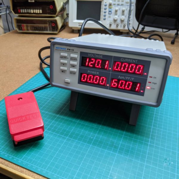 Metravi PM-10 PM-10B High Precision Power Meter Application Image