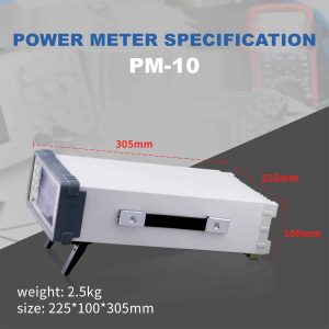 Metravi PM-10 PM-10B High Precision Power Meter Dimensions