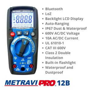 PRO 12B Digital TRMS Multimeter with Bluetooth - Image 5