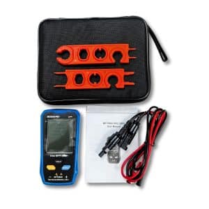 Metravi PRO 20PV Solar MPPT Meter Product Kit with accessories