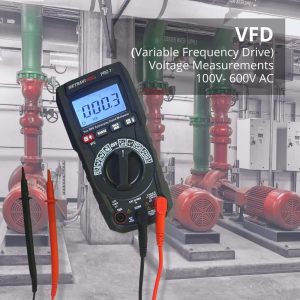 Metravi PRO 27 Digital TRMS Multimeter with VFD
