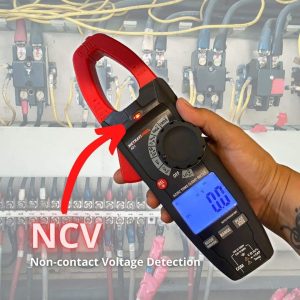 Metravi PRO 421 TRMS ACDC DIGITAL CLAMP METER has auto NCV non-contact voltage detection