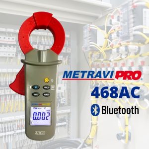 Metravi PRO 468AC TRMS AC Leakage Current Clamp Meter with Bluetooth