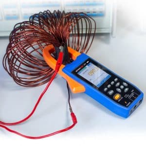 Metravi PRO 475 TRMS AC DC Clamp Meter with Oscilloscope and Data Logger Orange has Inrush Current function