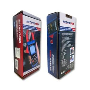 Metravi PRO 475 TRMS ACDC Clamp Meter with Oscilloscope and Datalogger Orange Product Packaging