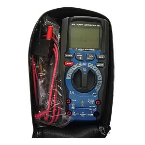 Metravi PRO 587 Digital TRMS Professional & Industrial Multimeter product kit