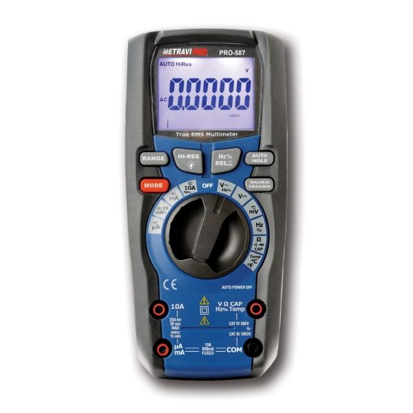 Metravi PRO 587 Digital TRMS Professional & Industrial Multimeter
