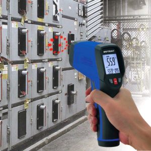 Metravi PRO 65 Max Series Infrared Thermometers Pyrometers with Circular Laser for upto 800°C 1000°C
