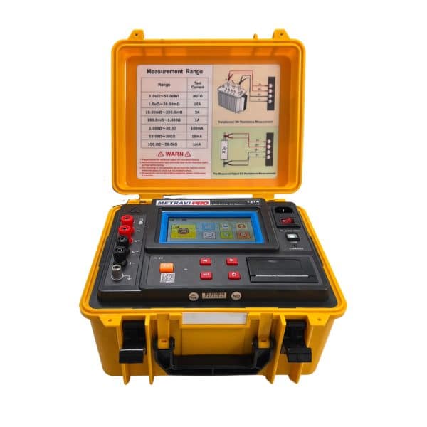 Metravi PRO 7274 10A Micro Ohms Meter with Touchscreen Dec 24