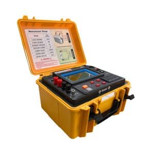 Metravi PRO 7274 10A Micro Ohms Meter with Touchscreen Side View Dec 2024
