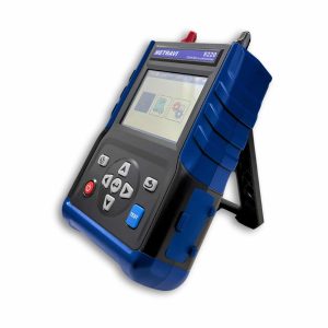 Metravi PRO 8220 220A Micro Ohms Meter Side View