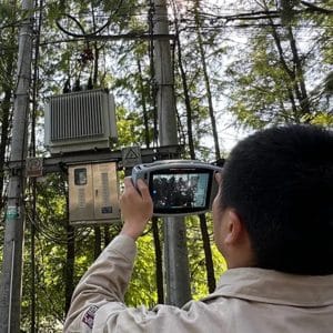 Metravi PRO AI-1 PRO AI-1T Acoustic Imager dynamically presents the readings