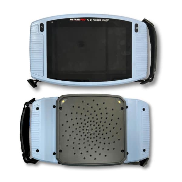 Metravi PRO AI-1T Acoustic Imager with Thermal Imager Front and Back View