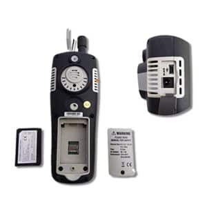 Metravi PRO APC-80 Air Particle Counter Back and Top View
