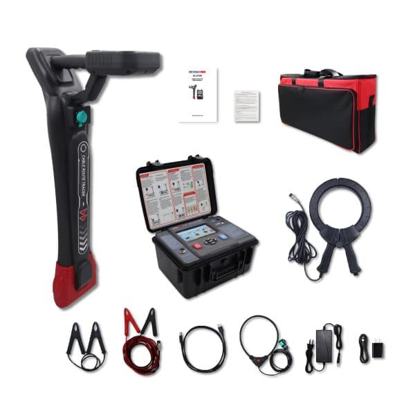 Metravi PRO CL-2150 Cable Route Tracer and Cable Locator product kit and accessories
