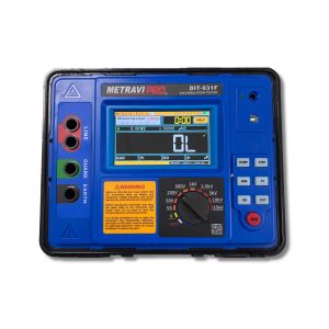 Metravi PRO DIT-931F High Voltage Digital Insulation Tester Screen View
