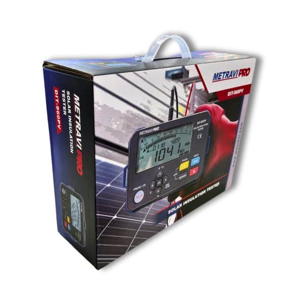 Metravi PRO DIT-960PV Digital Solar Insulation Tester Brand Box